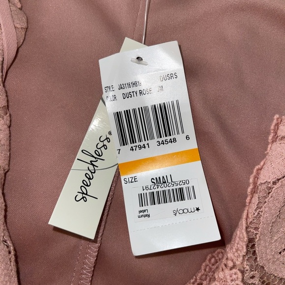 SPEECHLESS Pink Spaghetti Strap Mini A-Line Dress - Picture 6 of 9